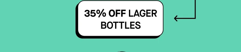 35% OFF Lager Bottles