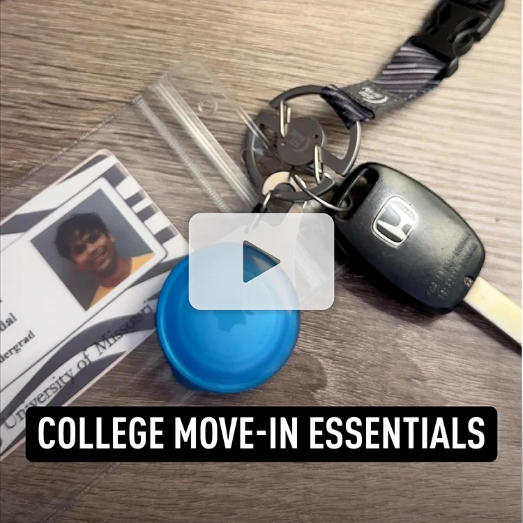 College move-in essentials video