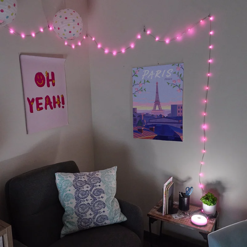 Radiant® StarLit™ Rechargeable Lantern + String Light