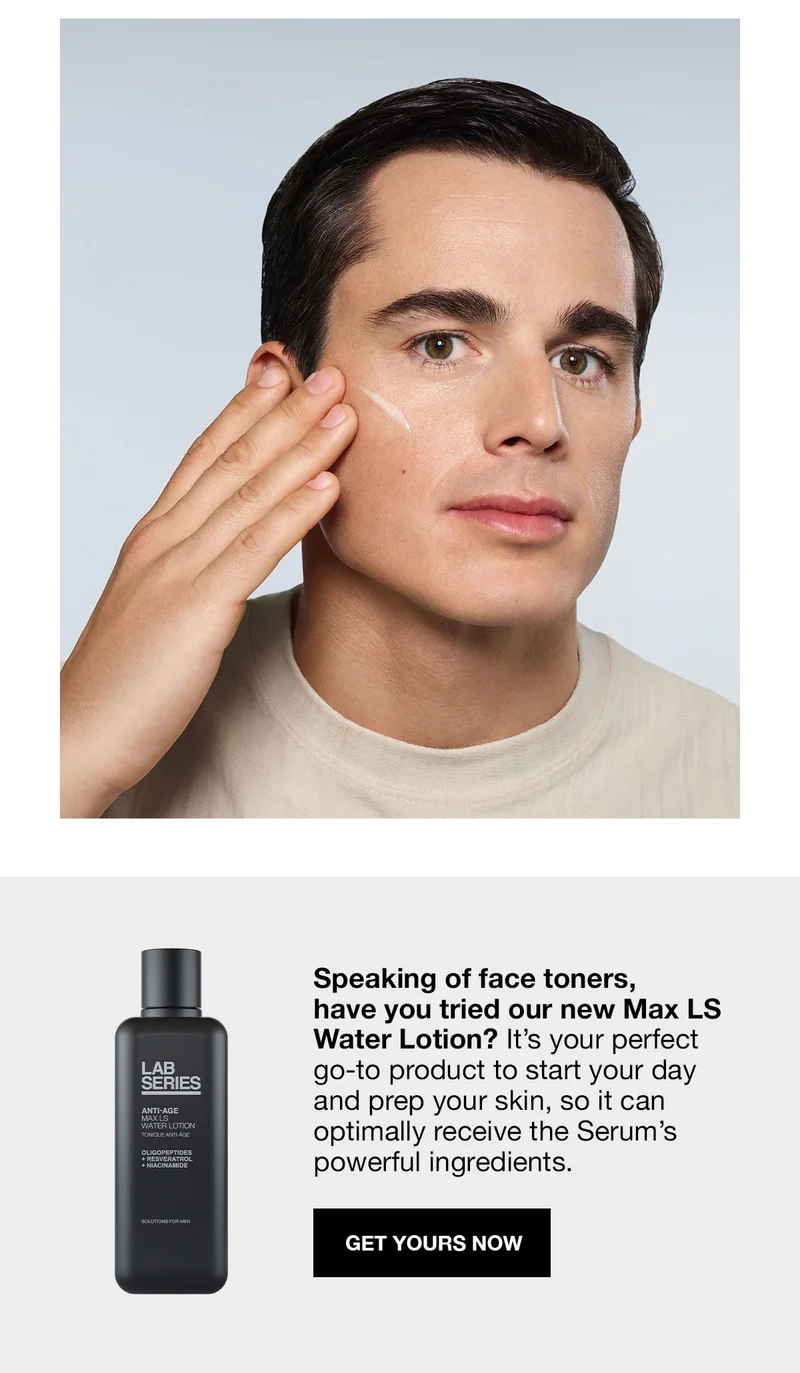 Speaking of face toners, have you tried our new Max LS Water Lotion? It's your perfect go-to product to start your day and prep you skin, so it can optimally receive the Serum's powerful ingredients. | GET YOURS NOW