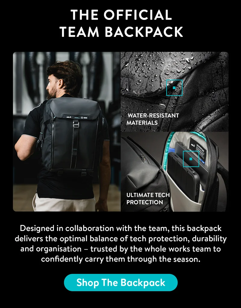 The official team backpack