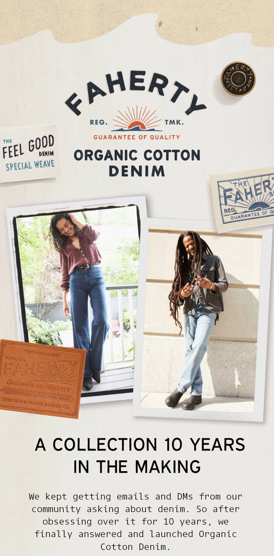 Shop Organic Cotton Denim