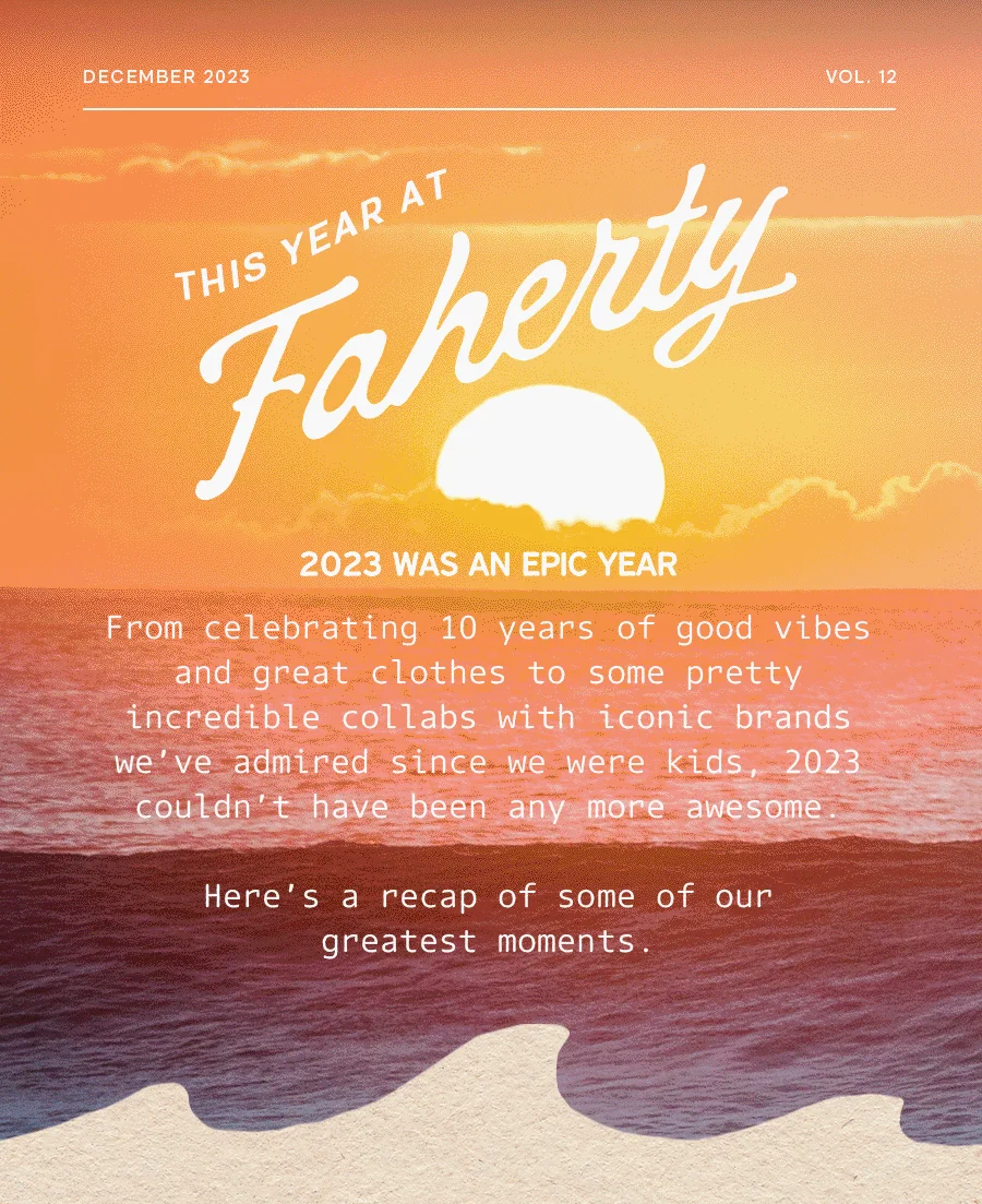 This Year at Faherty
