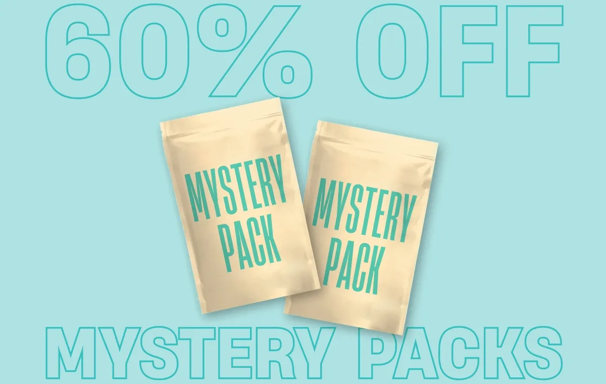 60% off mystery packs