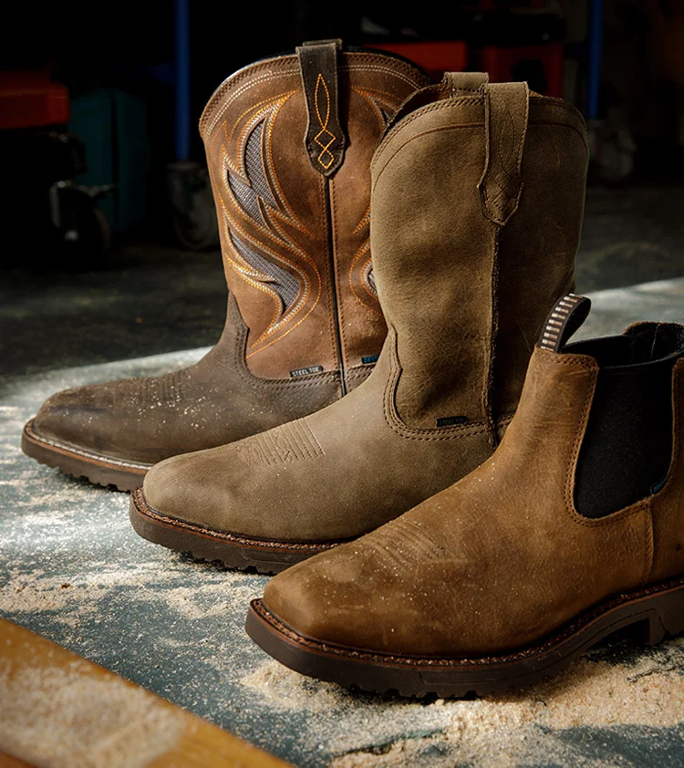 TAKE A LOAD OFF. Heavy boots wear you out. Our Activator boots don't.