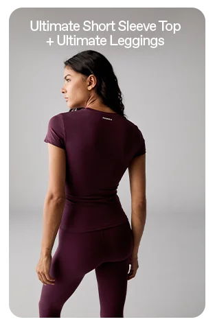 Ultimate Short Sleeve Top - Dark Cherry