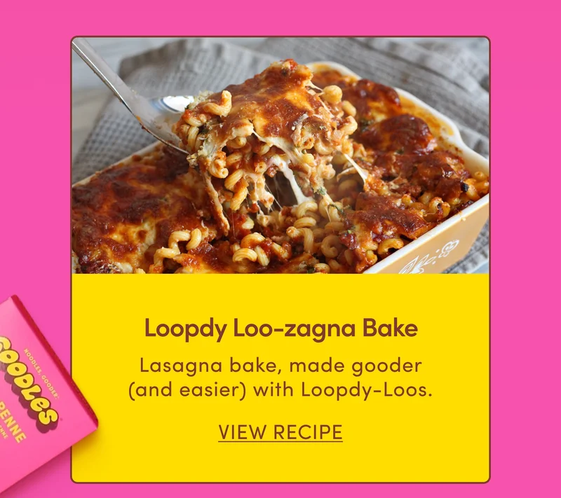 Loopdy Loo-zagna Bake
