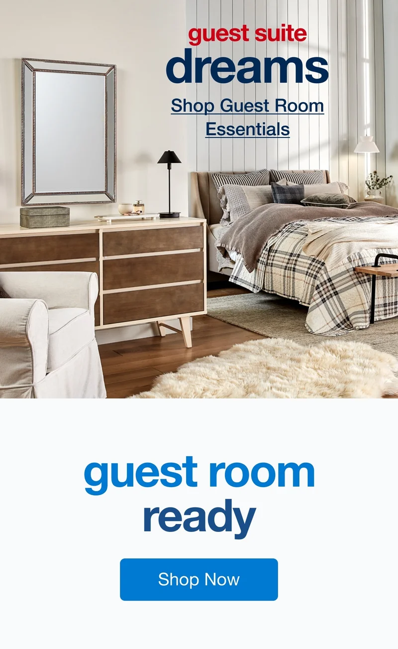 Six Guest Room Essentials — Shop Now!