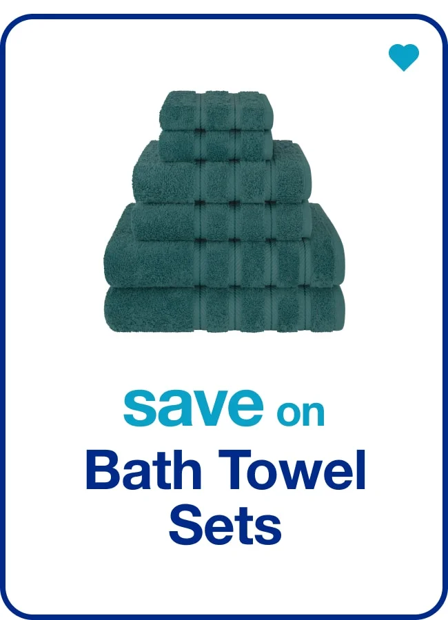 Bath Towel Sets — Shop Now!