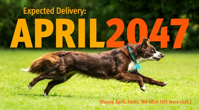 Preorder now for April 2047 delivery!