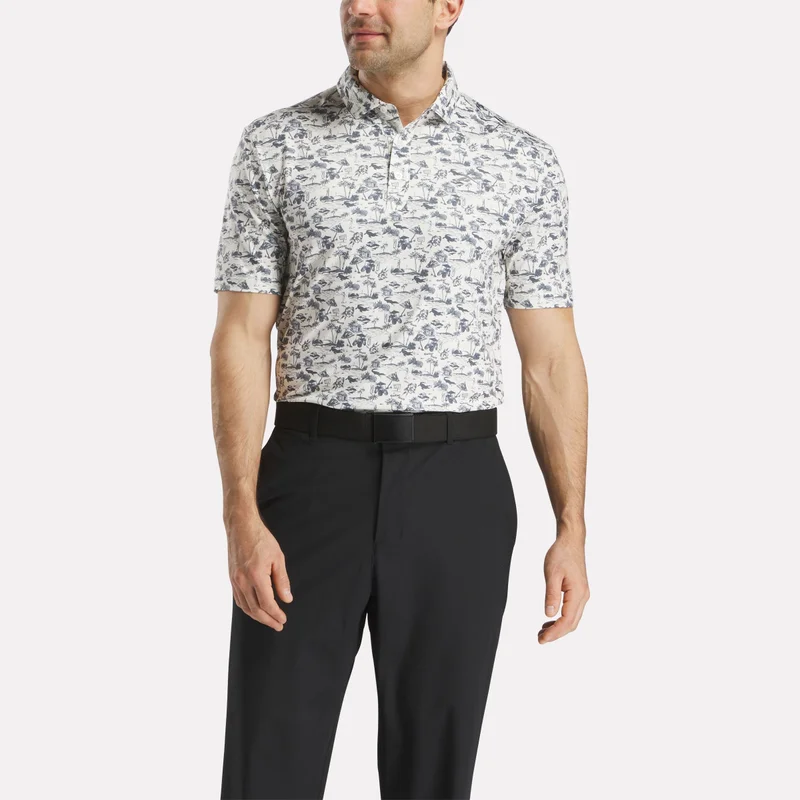 Image of Men's Short Sleeve Gator Golf Polo Shirt