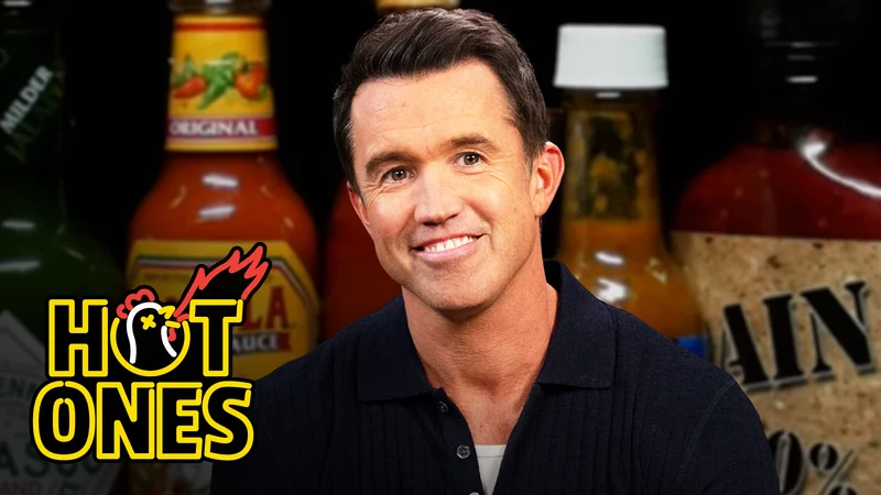 Rob McElhenney on Hot Ones.