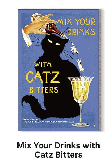 Mix Your Drinks with Catz Bitters by Vintage Lavoie