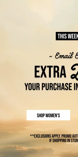 Extra 25% off Shop Women's