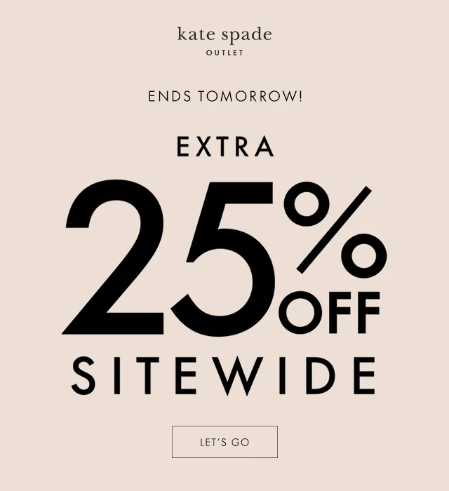 EXTRA 25% OFF SITEWIDE