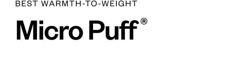 Best Warmth-to-Weight. Micro Puff® Jacket