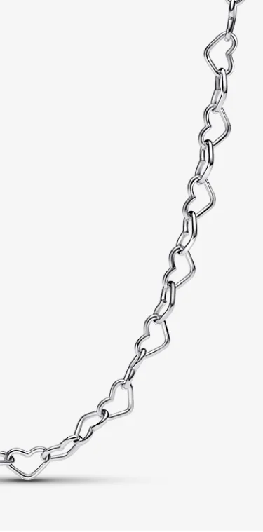 Linked Hearts Collier Necklace