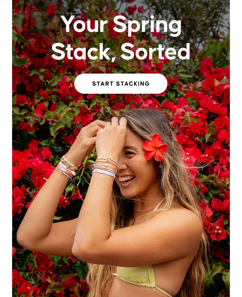 Your Spring Stack, Sorted. Start Stacking
