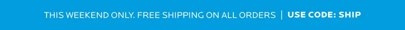 Enjoy free shipping on all orders with code: discount code