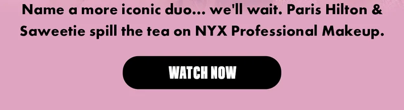 NAME A MORE ICONIC DUO, WE'LL WAIT. WATCH NOW