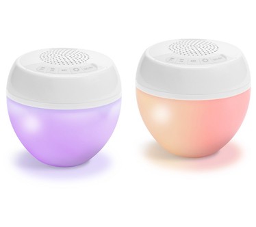 AR Set of 2 Waterproof Floating Bluetooth Speakers
