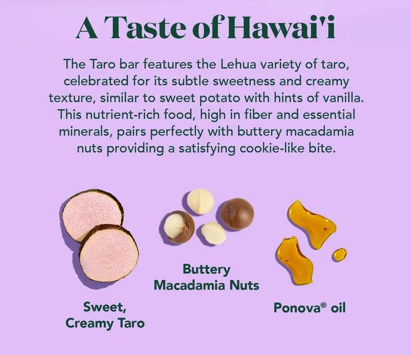 A Taste of Hawai'i: the Taro Bar features the Lehua variety of taro