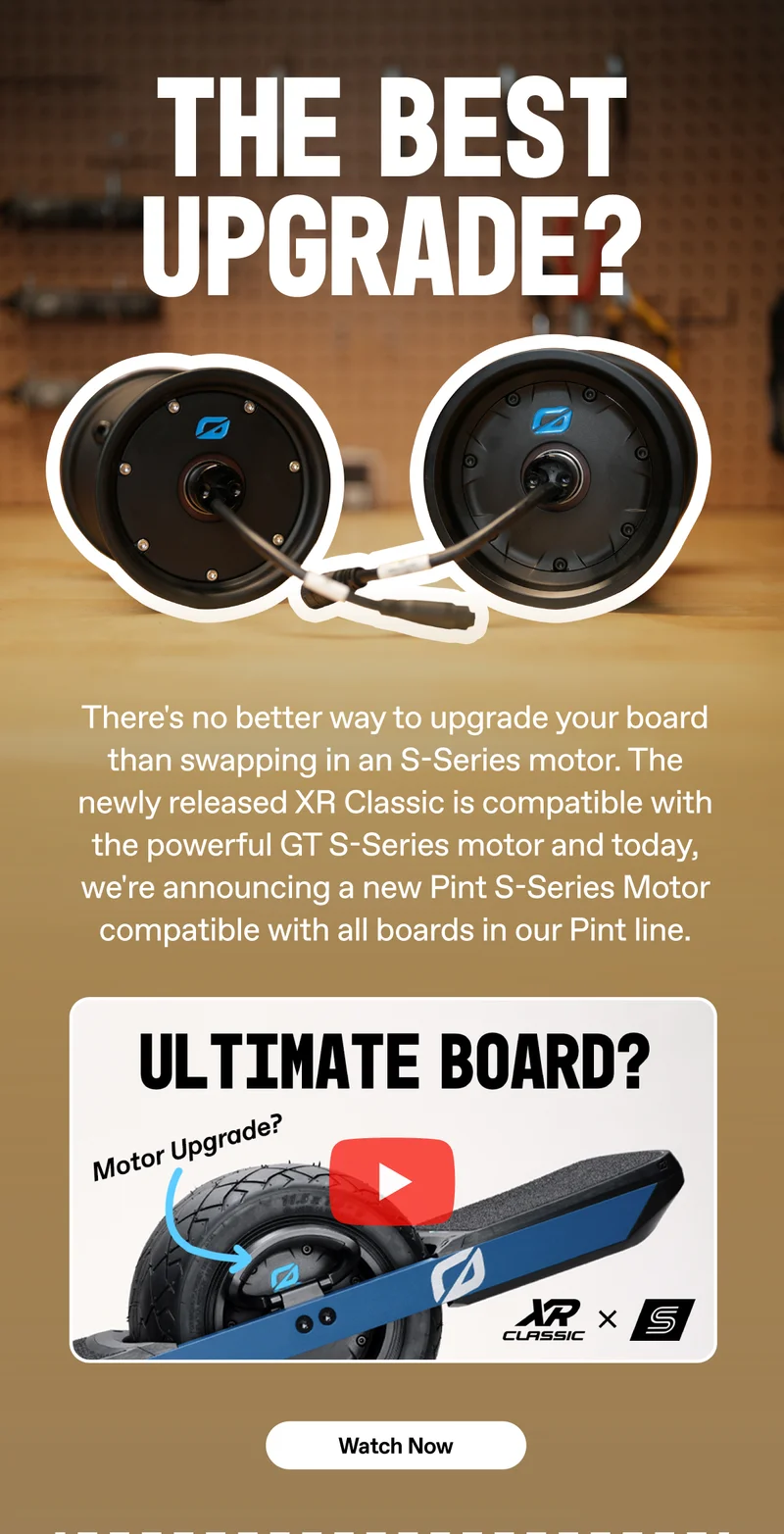 Motor Upgrades!