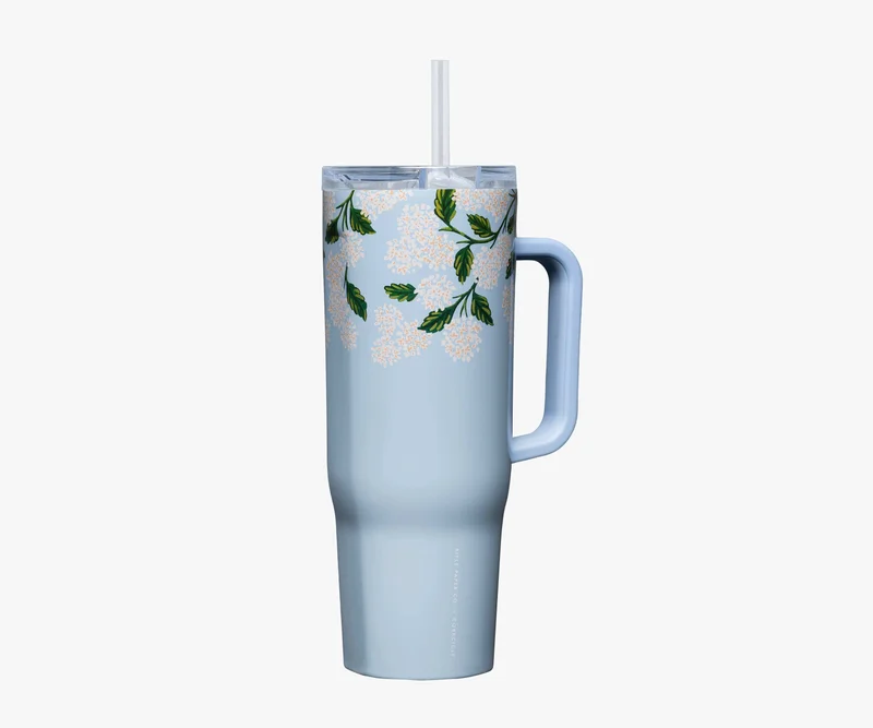Image of 40 oz. Cruiser Cup - Hydrangea