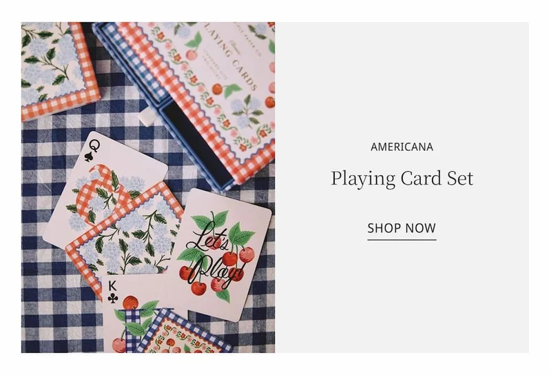 Shop Playing Card Set