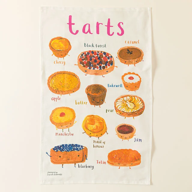 Tarts Tea Towel