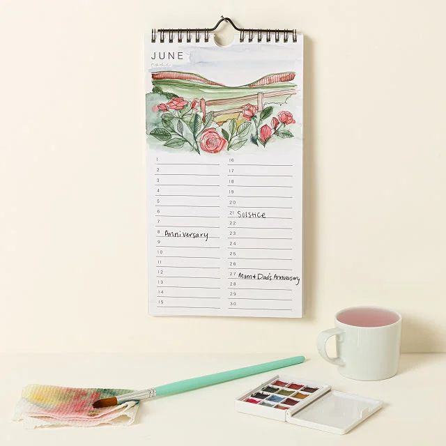 DIY Birth Month Flower Perpetual Calendar