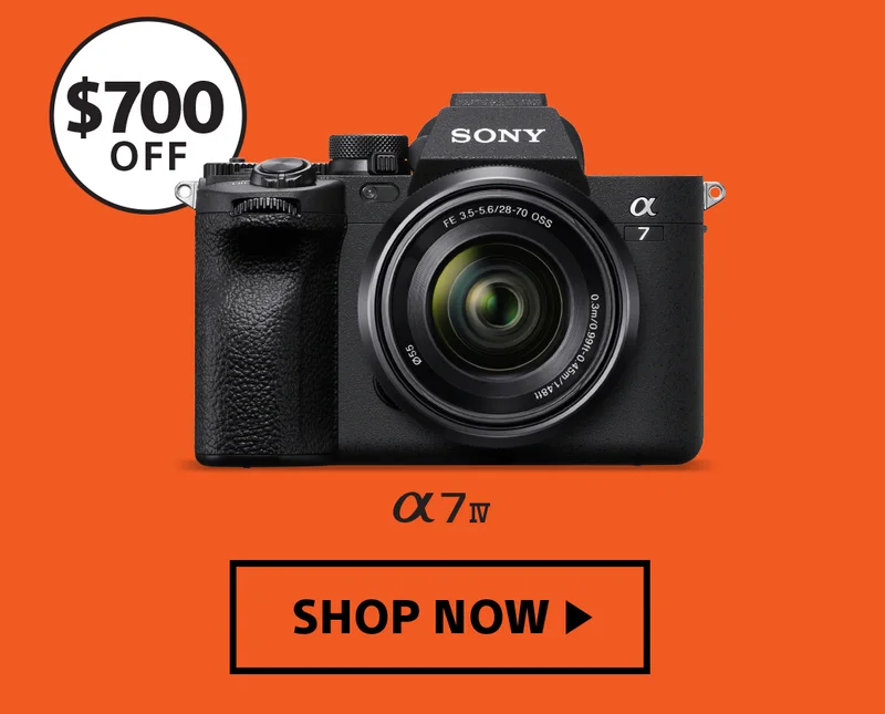 $700 off α 7 IV Shop now