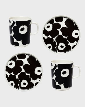 Oiva / Unikko Mug and plate set