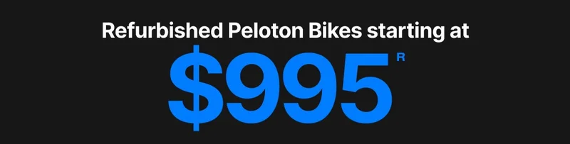 Refurbished Bikes starting at $995
