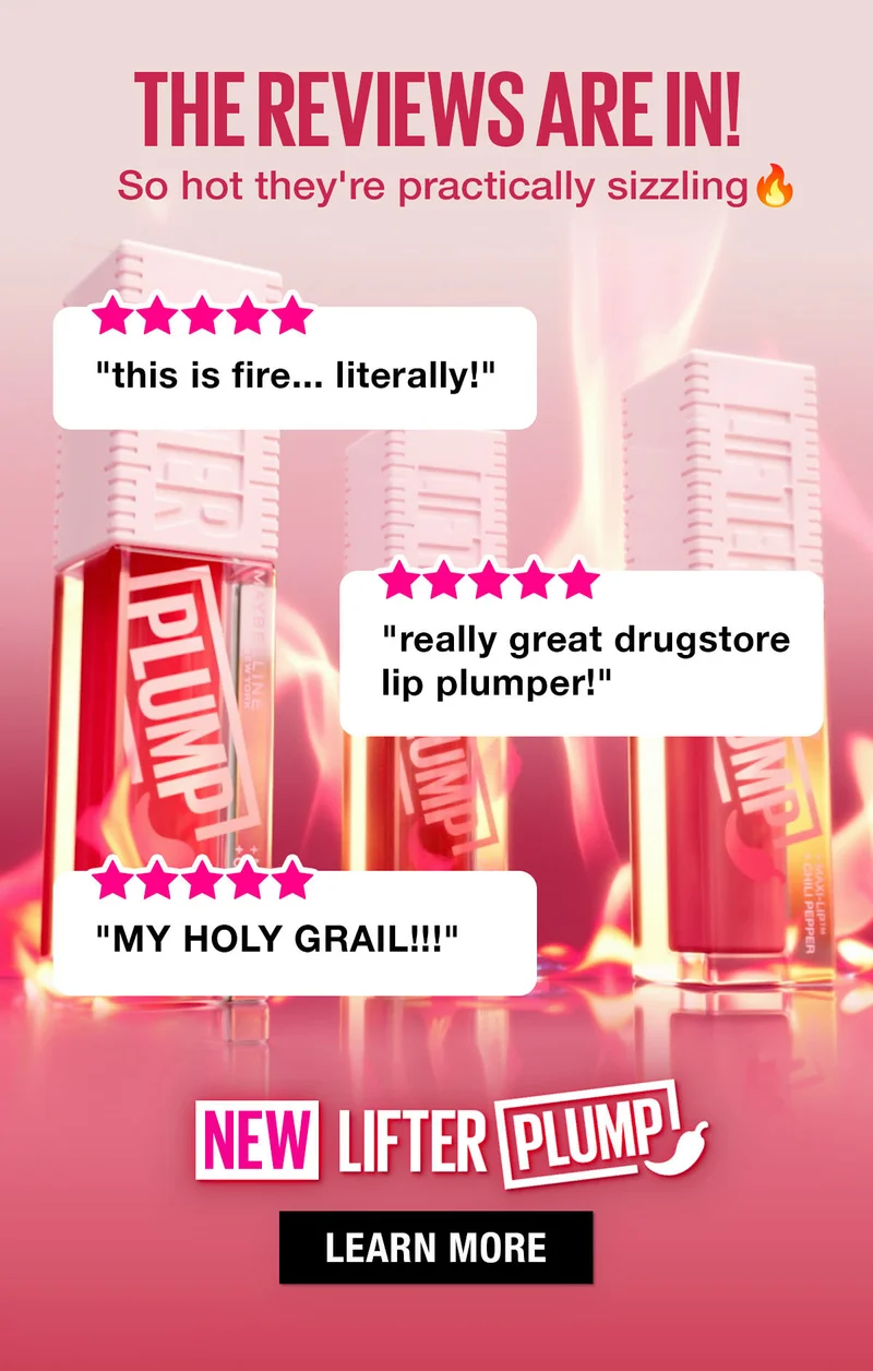 the reviews are in! so hot they are practically sizzling. NEW! Lifter Plump