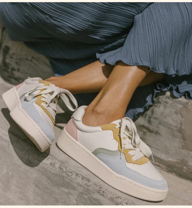 The Roma Sneaker - Sunrise Cloud
