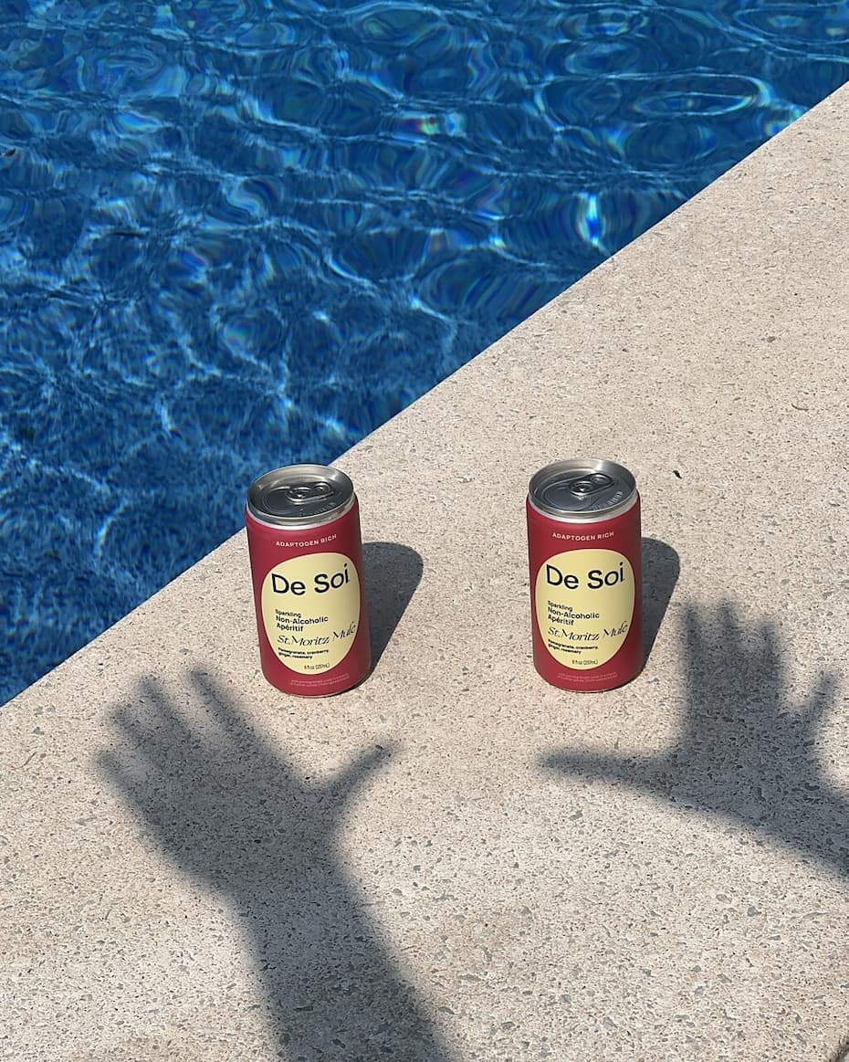 Christmas in July! Grab your St. Moritz Mule for poolside sipping.