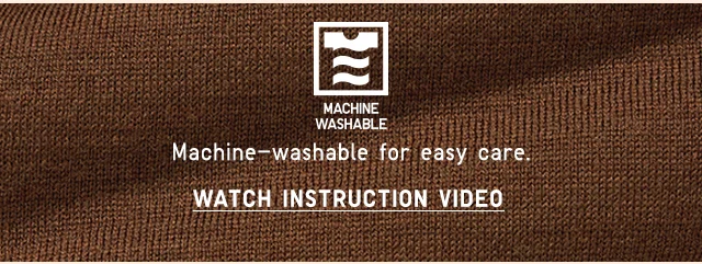 HEADER 2 - MACHINE WASHABLE FOR EASY CARE