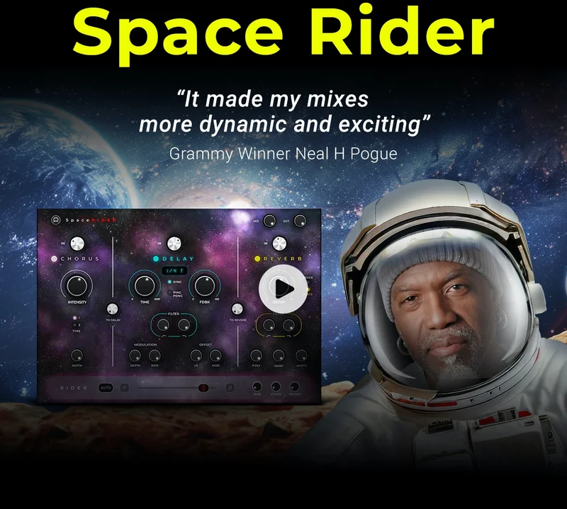 Space Rider - Create dynamic FX without endless automation