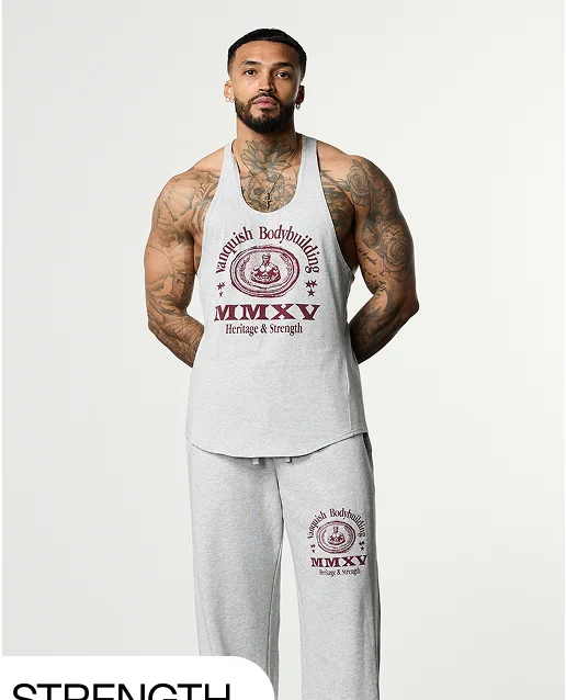 HERITAGE AND STRENGTH GREY STRINGER