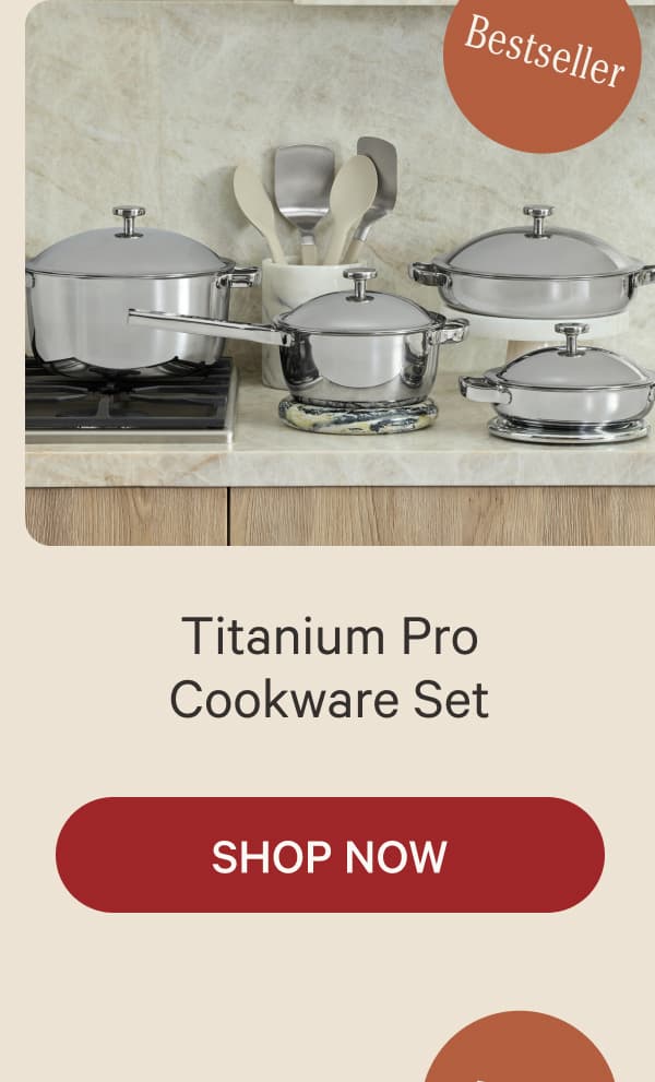 Titanium Pro Cookware Set