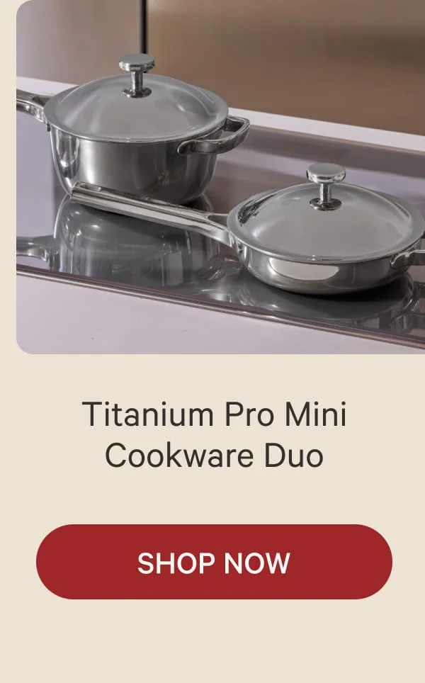 Titanium Pro Mini Cookware Duo