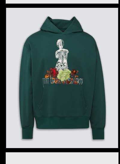 STATUE GRAPHIC HOODIE