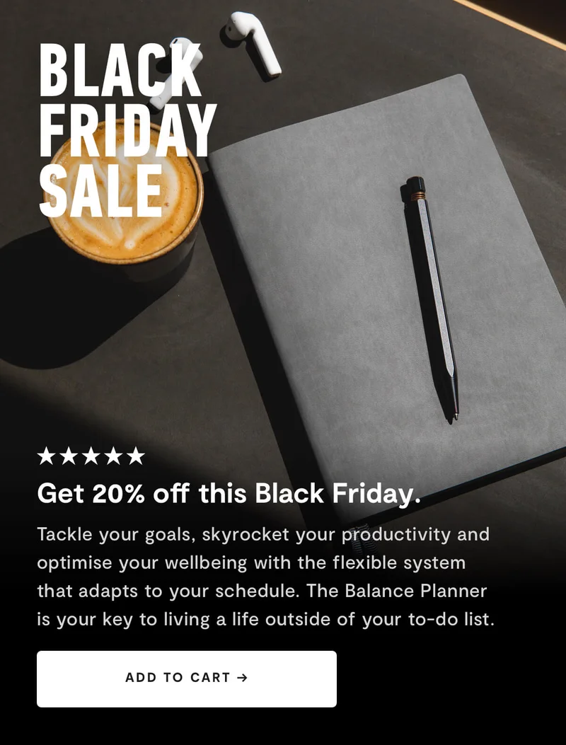 Get 20% Off This Black Friday