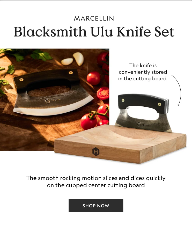Blacksmith Ulu Knife Set