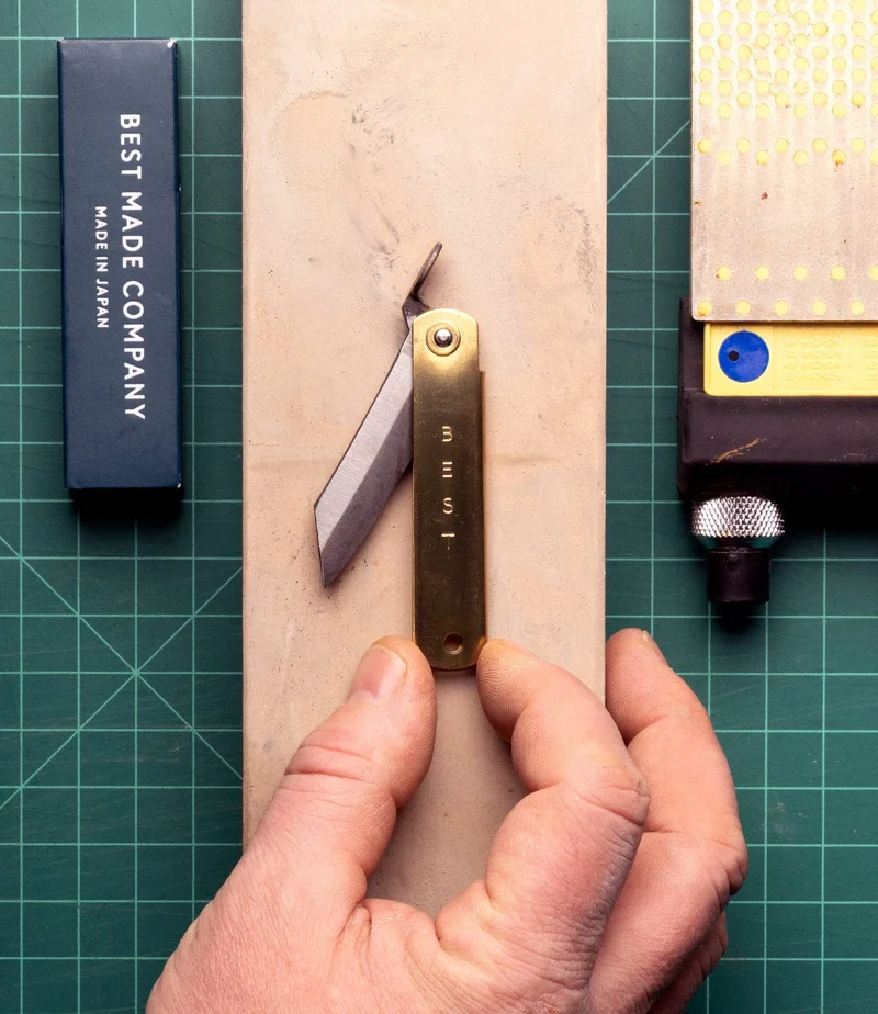 Image of Mid Brass Higo Knife