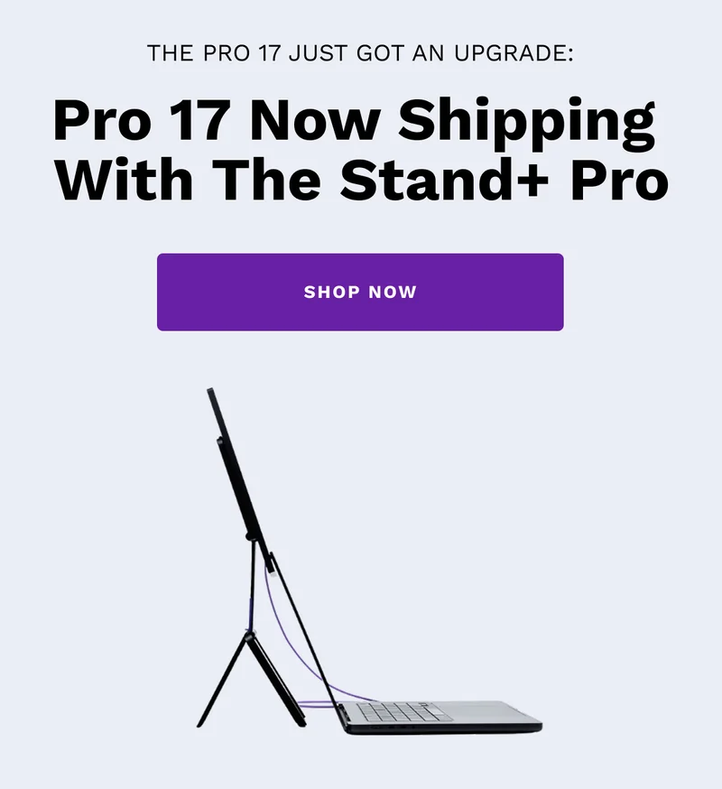 Upgrade to the Stand+ Pro