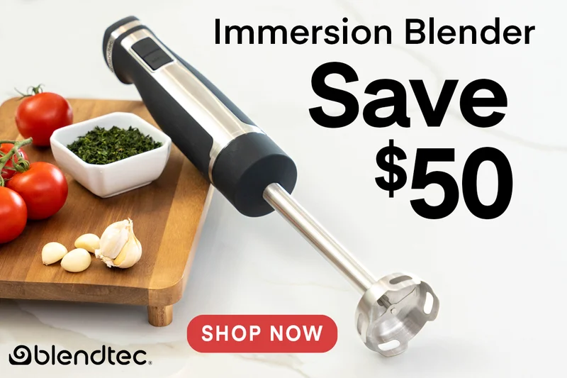 Flash Sale - Save $50 on the Immersion Blender