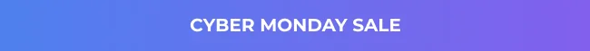 Cyber Monday Sale