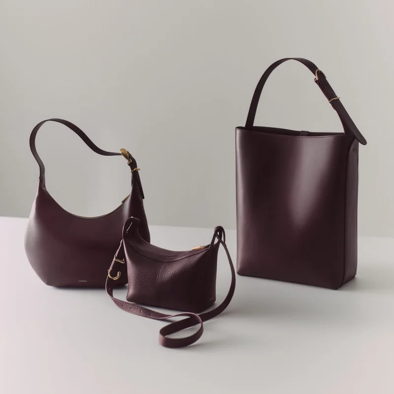 Celestia Shoulder Bag, Oversized Linea Bucket Bag, Mini Paloma Bag.